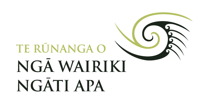 Te Rūnanga o Ngā Wairiki Ngāti Apa logo