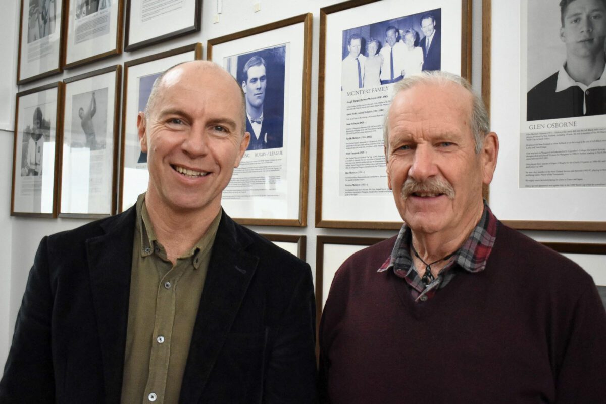 Mayor Andrew Tripe and Panel Chair Keith Smith